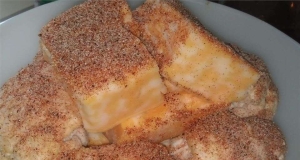 Cheesy Stuffed Cauliflower