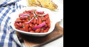 Vegetarian Baked Beans in Tomato Sauce