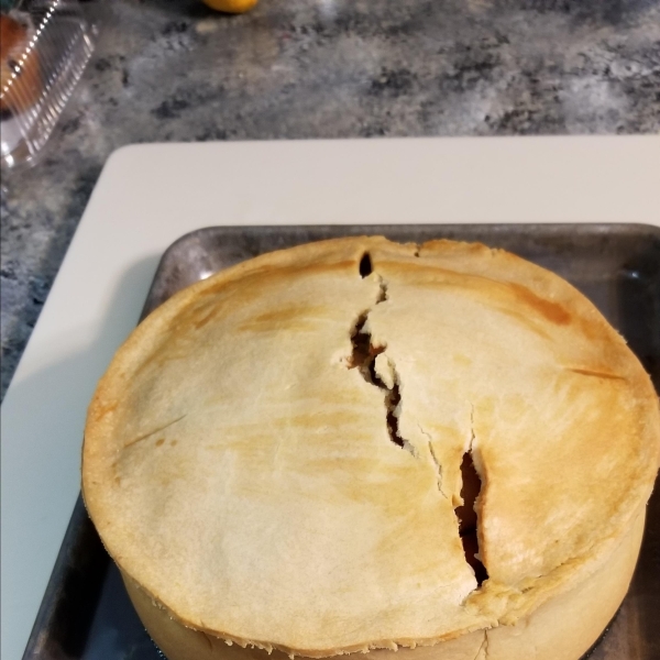 Meat Pie with Hot Water Crust