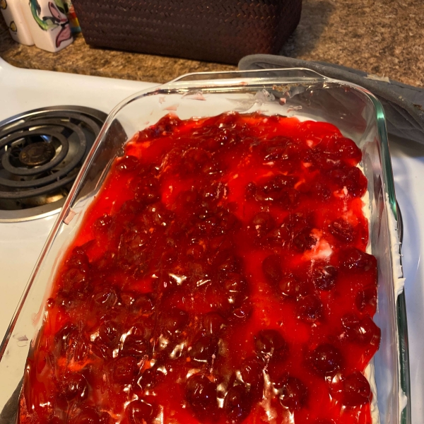 Cherry Pretzel Dessert