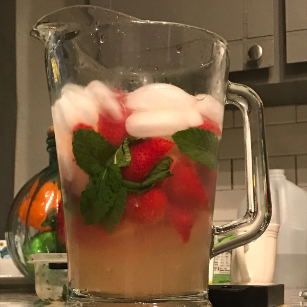 Strawberry-Mint Soda