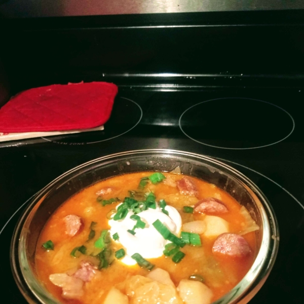 Hungarian Potato and Sausage Soup