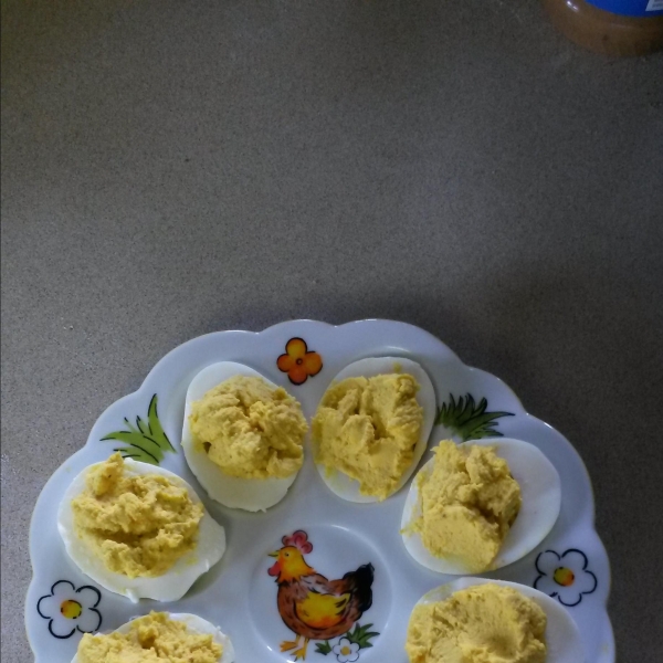 Spicy Deviled Eggs