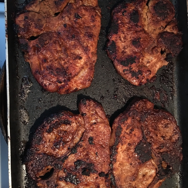 Marinated Spicy Pork Chops