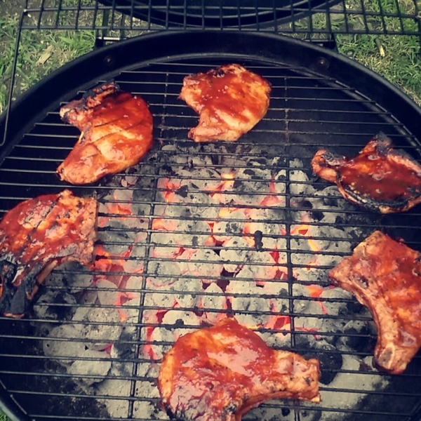 Marinated Spicy Pork Chops