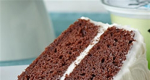 Double Chocolate Cake with Creamy Frosting
