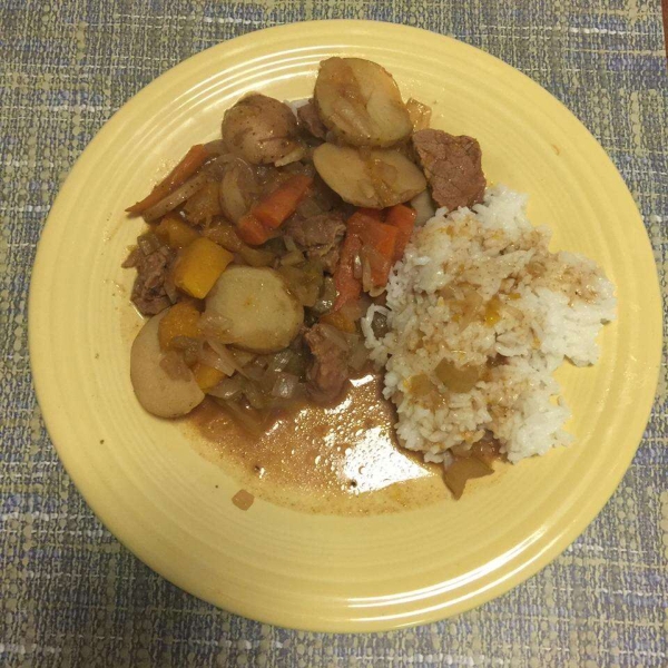 Healthier Slow Cooker Beef Stew I