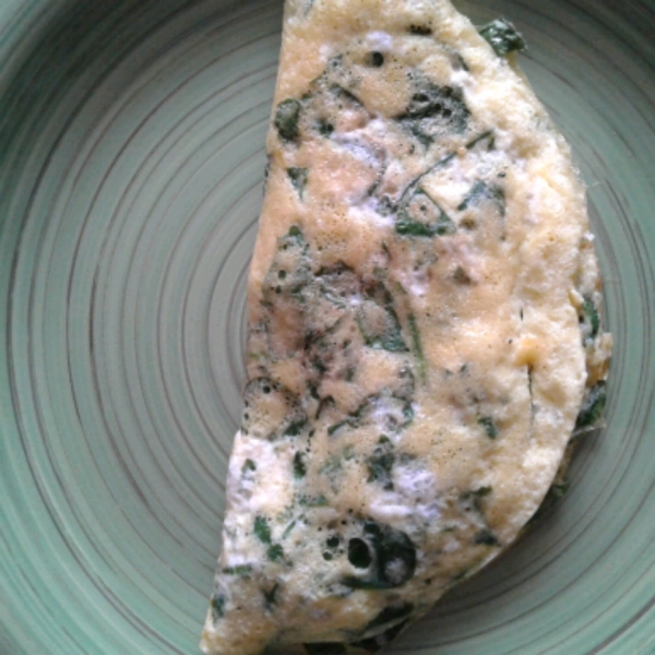 Baby Spinach Omelet