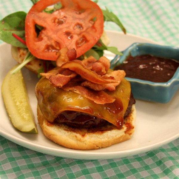 Cherry Bourbon Burgers