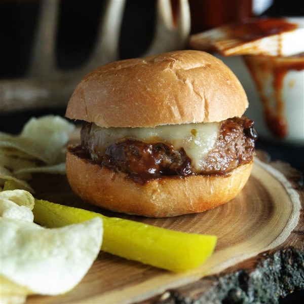 Cherry Bourbon Burgers