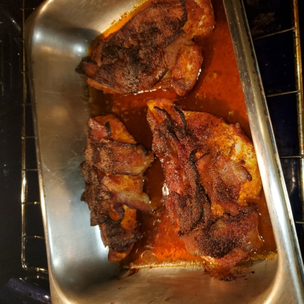 Bacon-Wrapped Chicken in the Oven