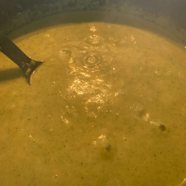 Tim Perry's Soup (Creamy Curry Cauliflower and Broccoli Soup)