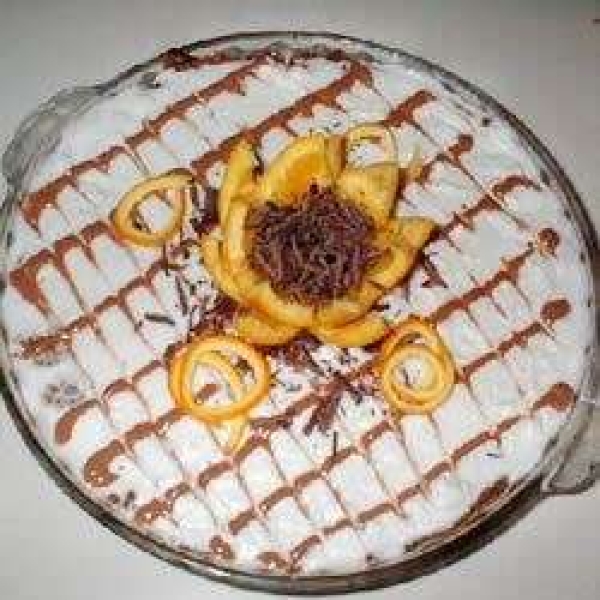 Orange-Chocolate Twist Cheesecake