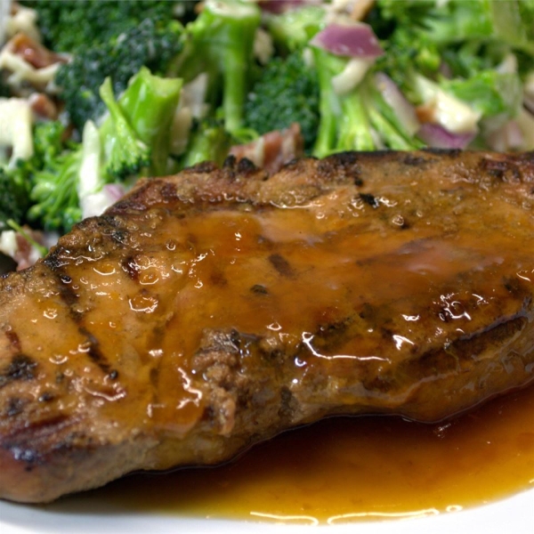 Marinated Pork Roast With Apricot Sauce