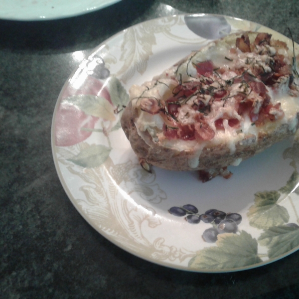 Idaho Sunrise (Breakfast Baked Potato)