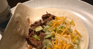 Slow Cooker Venison Burritos