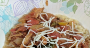 Spicy Slow Cooker Chicken Cacciatore with Wine