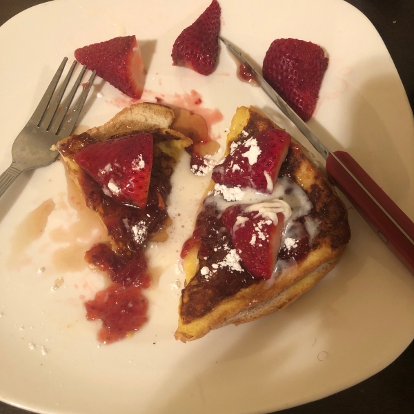 Strawberry Cheesecake French Toast