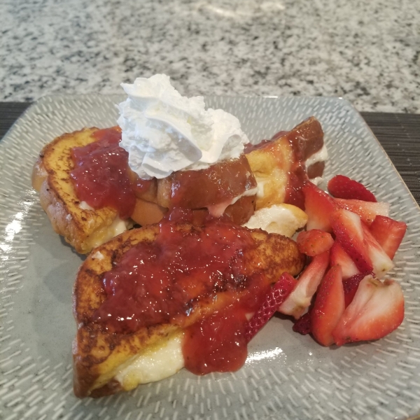 Strawberry Cheesecake French Toast