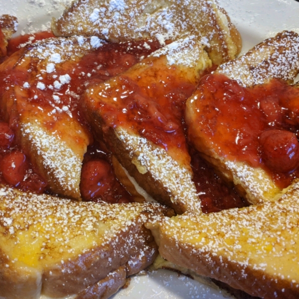 Strawberry Cheesecake French Toast