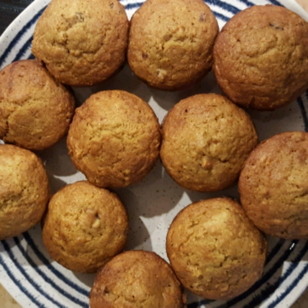 Date Flecked Orange Muffins