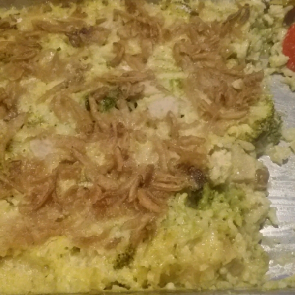 Pork, Broccoli and Rice Casserole