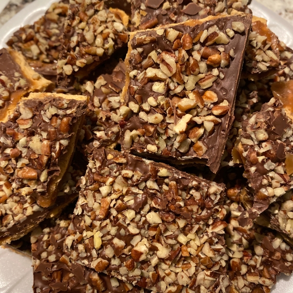 Saltine Toffee Cookies