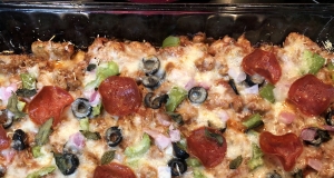 Zucchini Pizza Bake