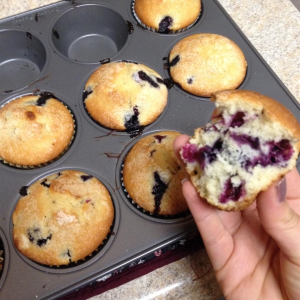 Best Lactose Free Blueberry Muffins