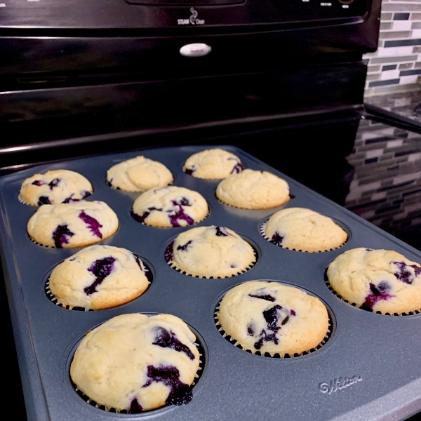 Best Lactose Free Blueberry Muffins
