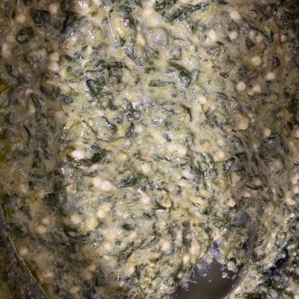 Slow Cooker Creamed Spinach