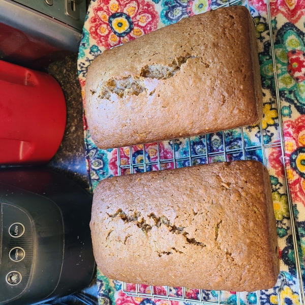 Applesauce Zucchini Bread