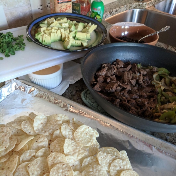 Super Deluxe Steak Nachos