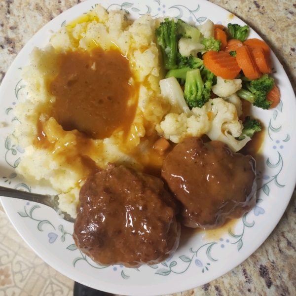 Slow Cooker Salisbury Steak