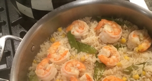 Ginger Shrimp with Fried Rice