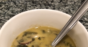 Coconut-Tamari Mushroom Soup