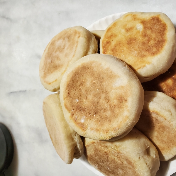 Sourdough English Muffins