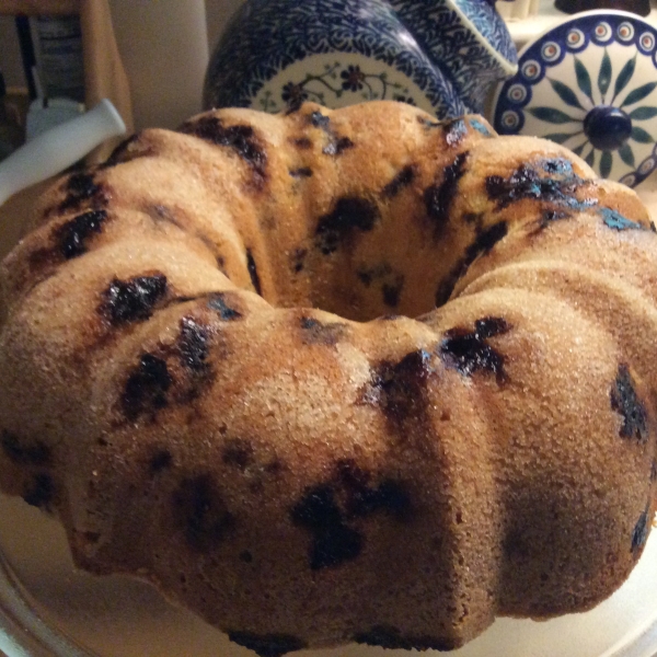 Elene's Blueberry Pound Cake