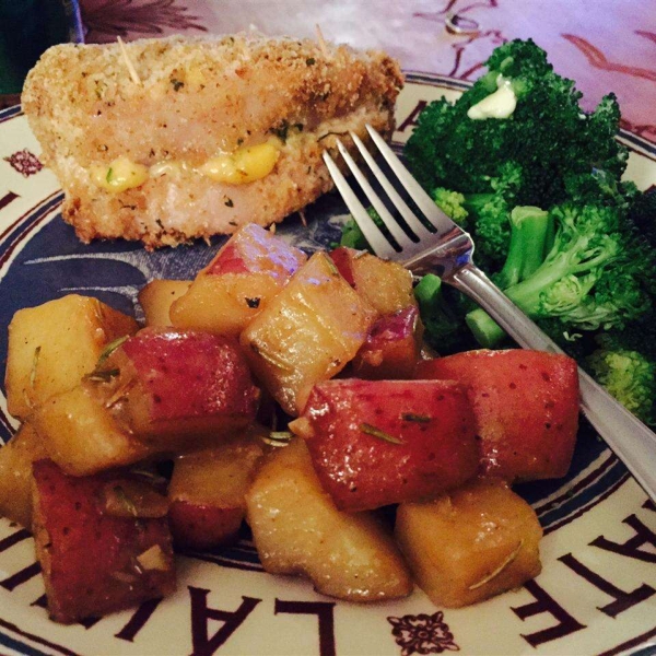 John's Baked Pork Chops Stuffed with Smoked Gouda and Bacon