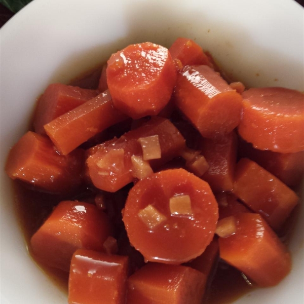 Slow Cooker Chinese Carrots