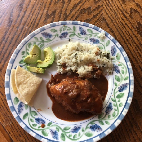 Slow Cooker Chicken Mole