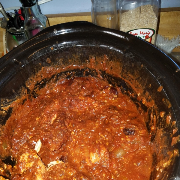 Slow Cooker Chicken Mole