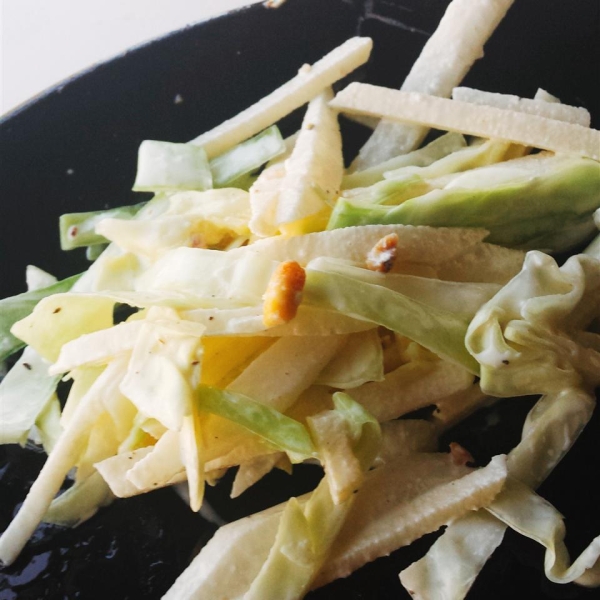 Apple Jicama Coleslaw