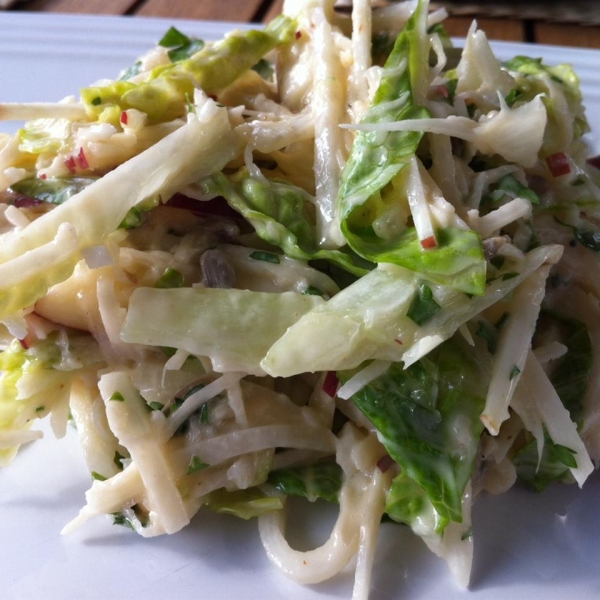 Apple Jicama Coleslaw