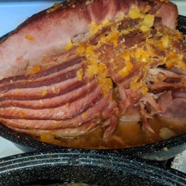 Bourbon-Glazed Ham