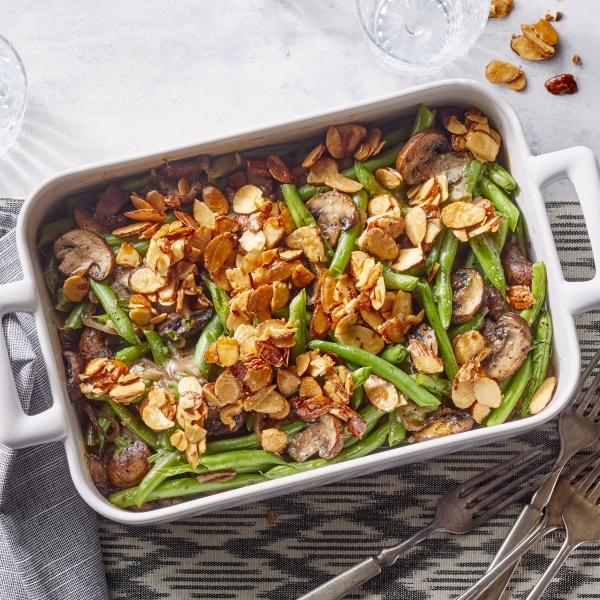 Healthier Homemade Green Bean Casserole