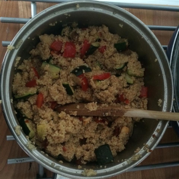Roasted Veggies with Couscous