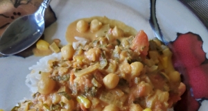 Chana Masala (Chickpeas and Tomatoes)