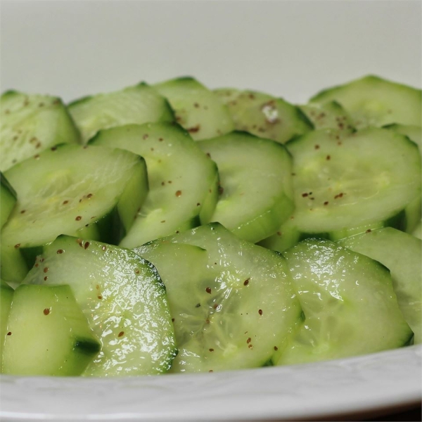 Lemony Cucumbers