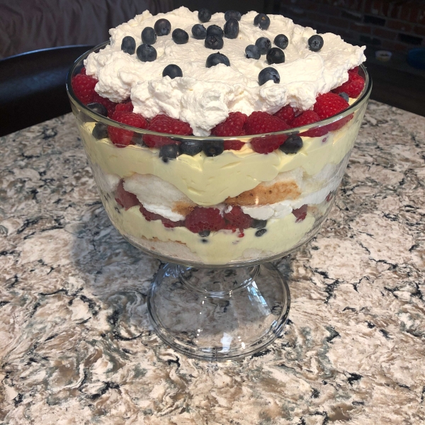 Outrageous Lemon Berry Trifle